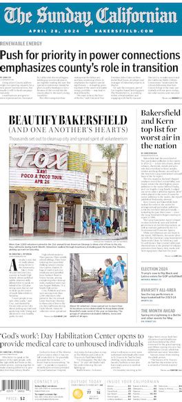 e-Edition; Newsletters; Sign Up Log In. . Bakersfield californian e edition